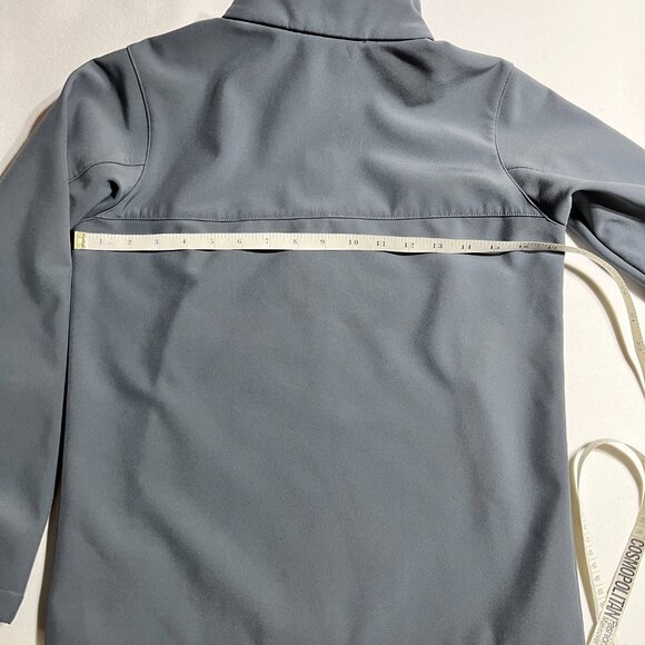 Gray Boys Size M Columbia Fall Jacket with Neon Green Zipper - Picture 16 of 16